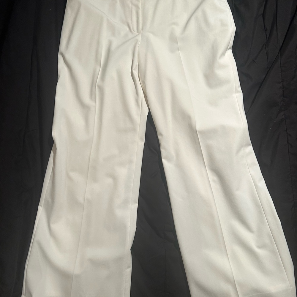 Elegant White Women's Pants